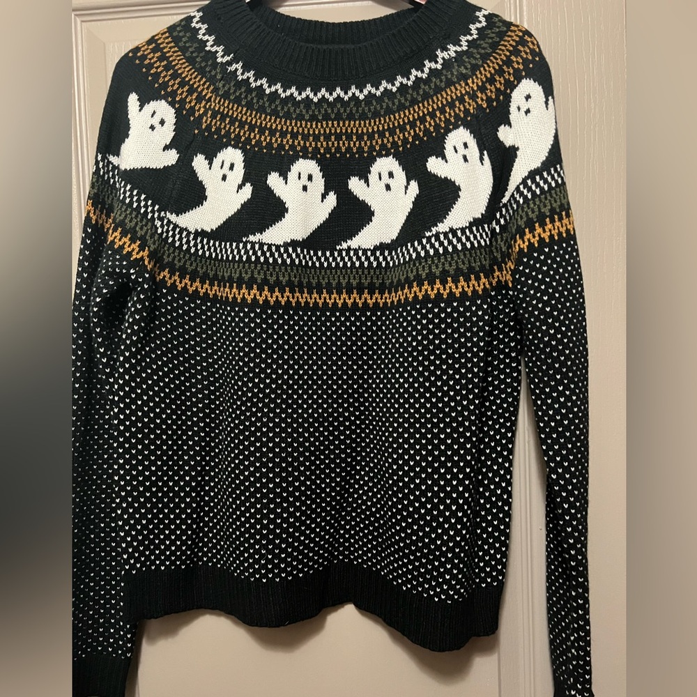 Knit Halloween sweater